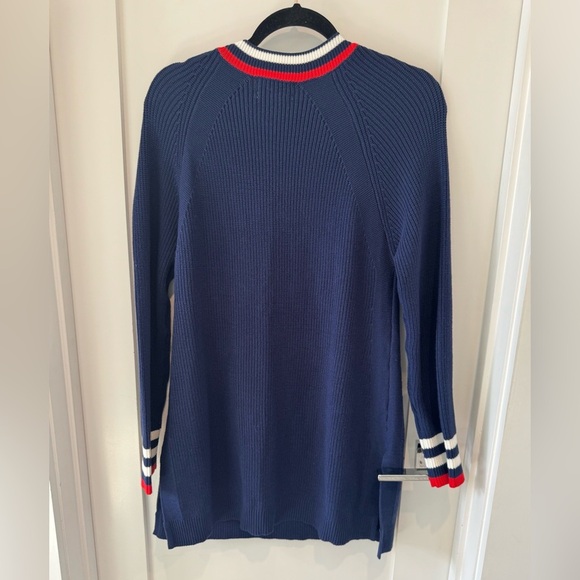 for the Republic Navy blue & red V-Neck Sweater Americana for the USA size L - Picture 5 of 9